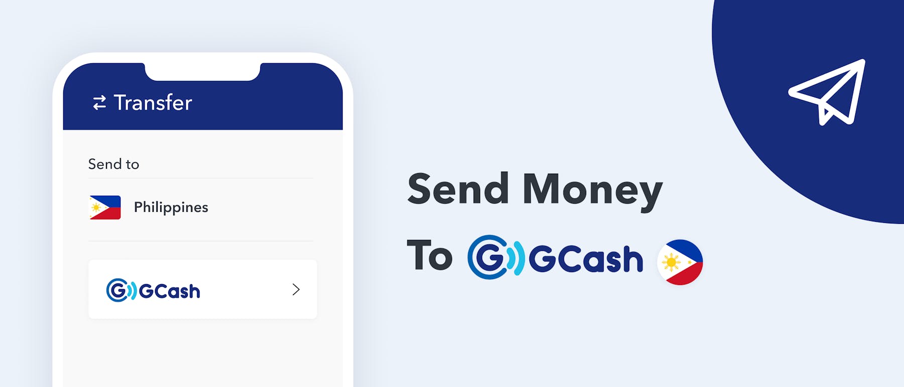 Send money to GCash in the Philippines