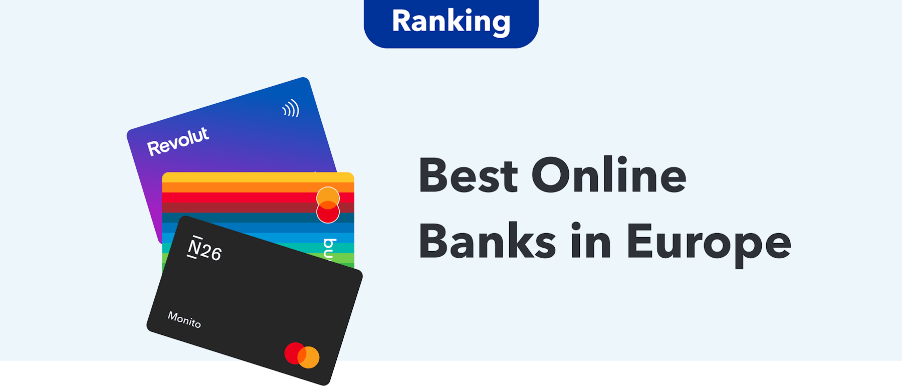 Revolut, Bunq and N26 among the best online banks in Europe tested by Monito