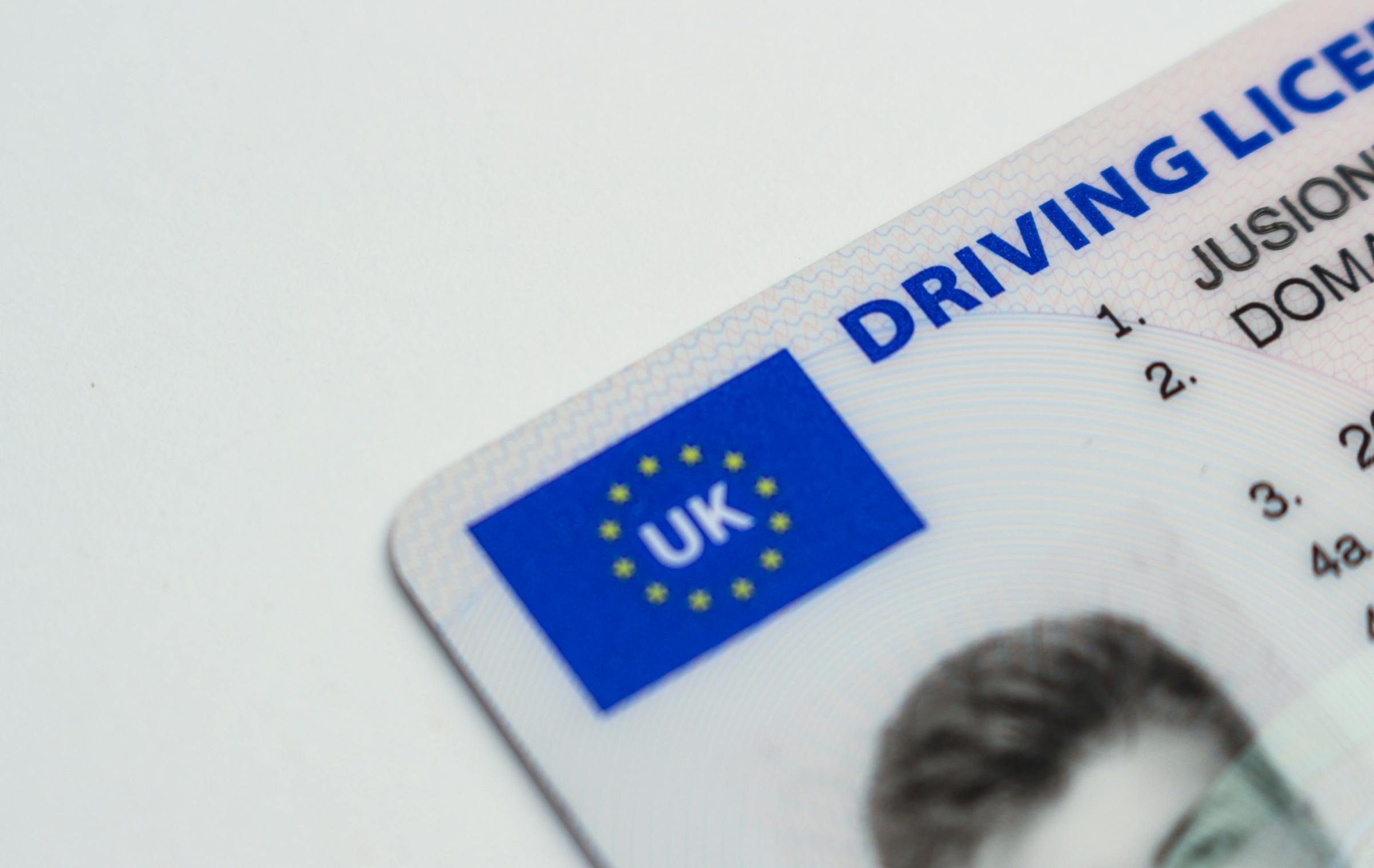 Prawo jazdy w UK