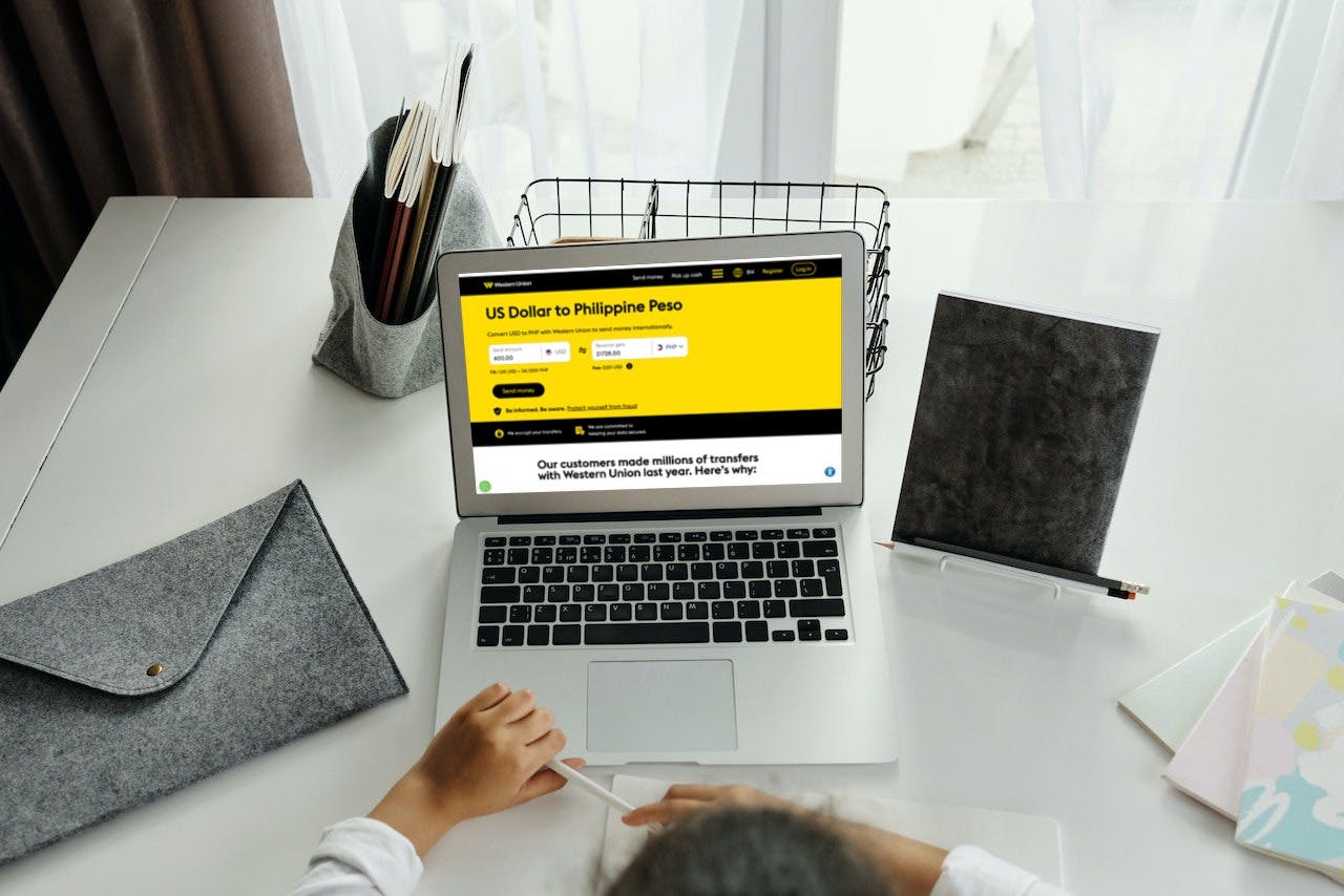 send money with Western Union from the united states to the Philippines