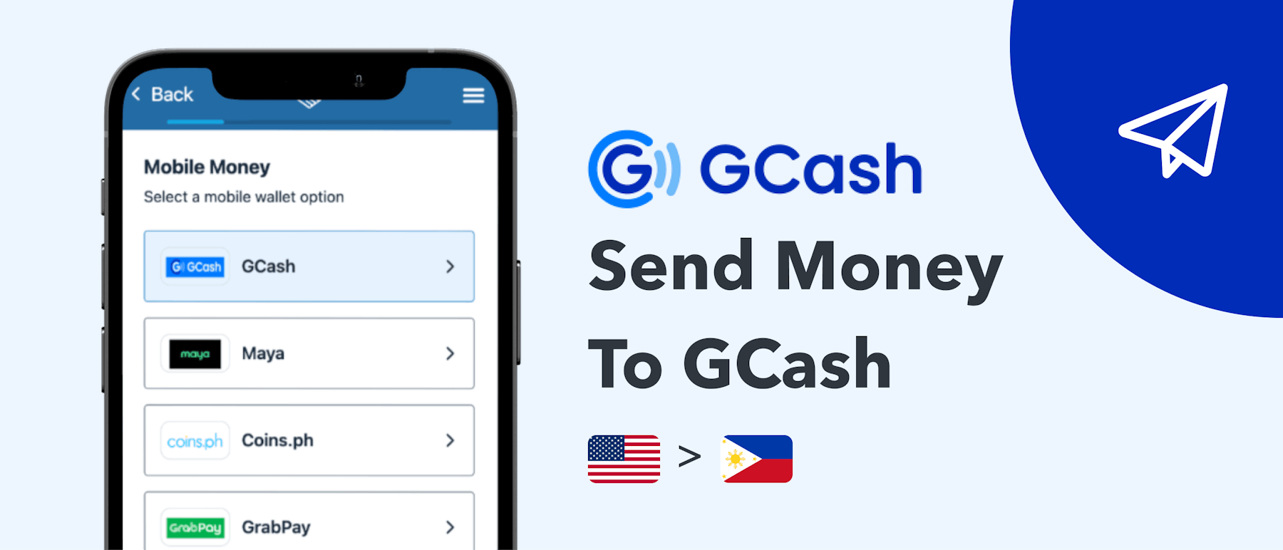 Send money to Gcash from the United States to the Philippines