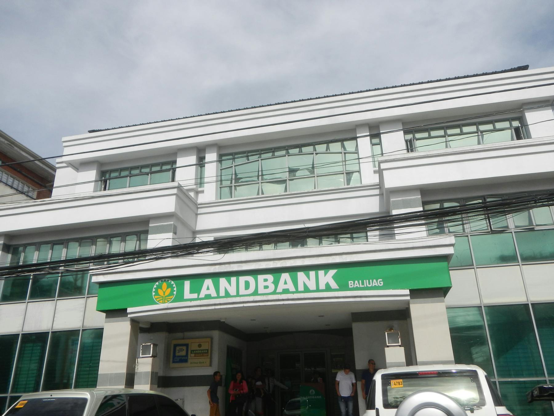 LandBank branch near Baliuag, Philippines