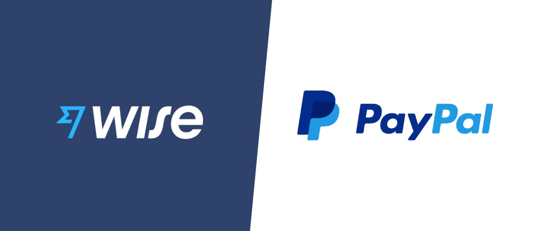 logo wise (antes transfer wise) y logo paypal